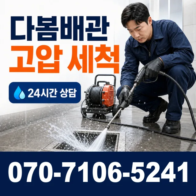삼척시 오사동 배관청소 상담 이미지 4
